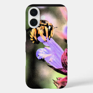 Bee and Flower iphcna iPhone 16 Case
