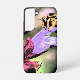 Bee and Flower sgcnm Samsung Galaxy Case
