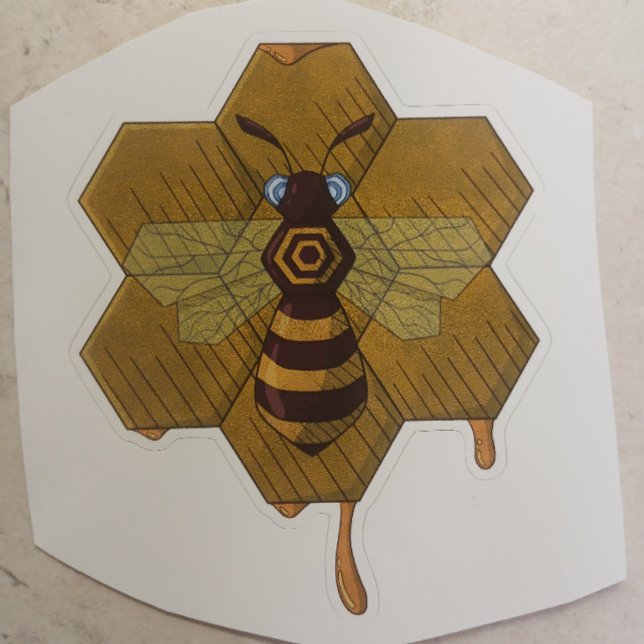 Bee and Hive sticker  (Creator Uploaded)