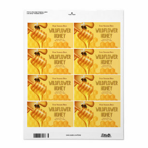 Bee and Honey Dipper Yellow Gold Product