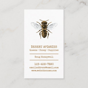 Bee and Honeycomb Business Card