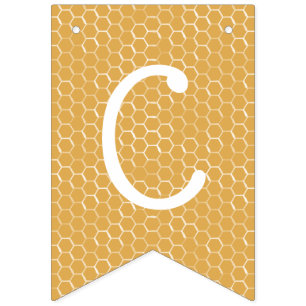 Bee and Honeycomb Congratulations Bunting