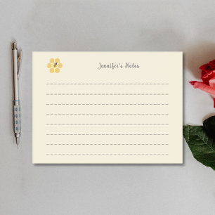 Bee and Honeycomb  Post-it Notes
