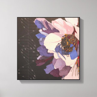 Bee and Polarised Light Canvas Print