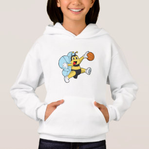 Bee as Basketball player with Basketball