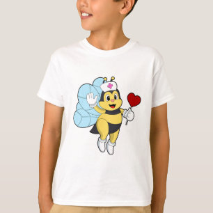 Bee as Nurse with Heart.PNG T-Shirt