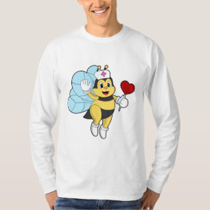 Bee as Nurse with Heart.PNG T-Shirt