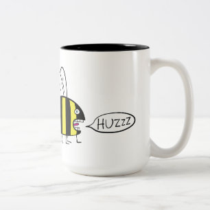 Bee-ast the Bee - 444 ml Two-Tone Mug