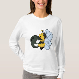 Bee at Bowling with Bowling ball T-Shirt