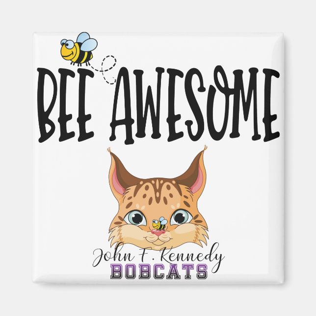 Bee Awesome Magnet (Front)