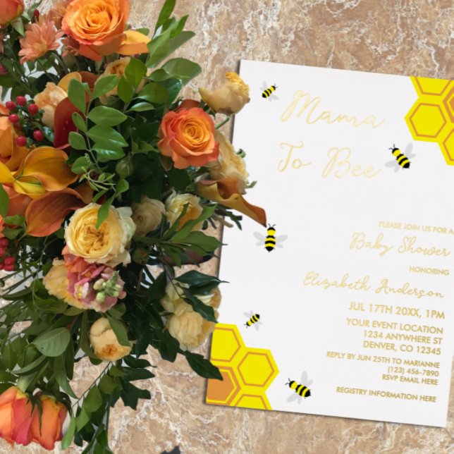 Bee Baby Shower (Creator Uploaded)