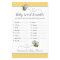 Bee Baby Shower Baby Word Scramble Game