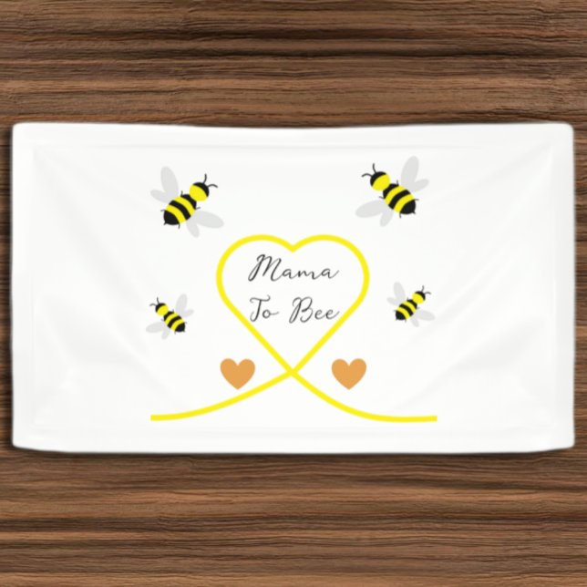 Bee Baby Shower Banner (Creator Uploaded)