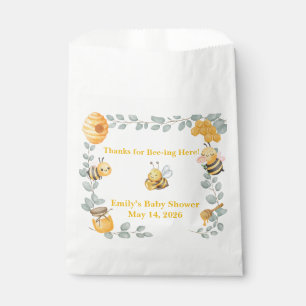 Bee Baby Shower Favour Bag 