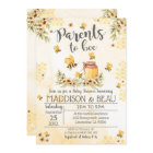 Bee Baby Shower Invitation Spring Sunflowers