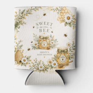 Bee Baby Shower Sweet As Can Bee Gender Neutral  Cooler