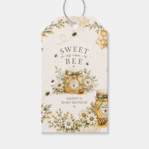 Bee Baby Shower Sweet As Can Bee Gender Neutral Gift Tags