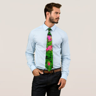 Bee Balm Tie