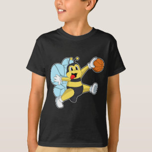 Bee Basketball Player Basketball Sports Premium  T-Shirt