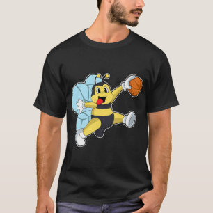 Bee Basketball Player Basketball Sports Premium  T-Shirt