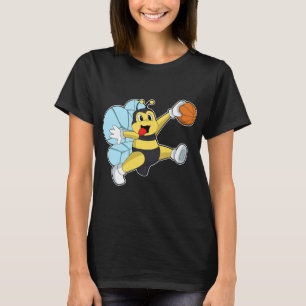 Bee Basketball Player Basketball Sports Premium T-Shirt