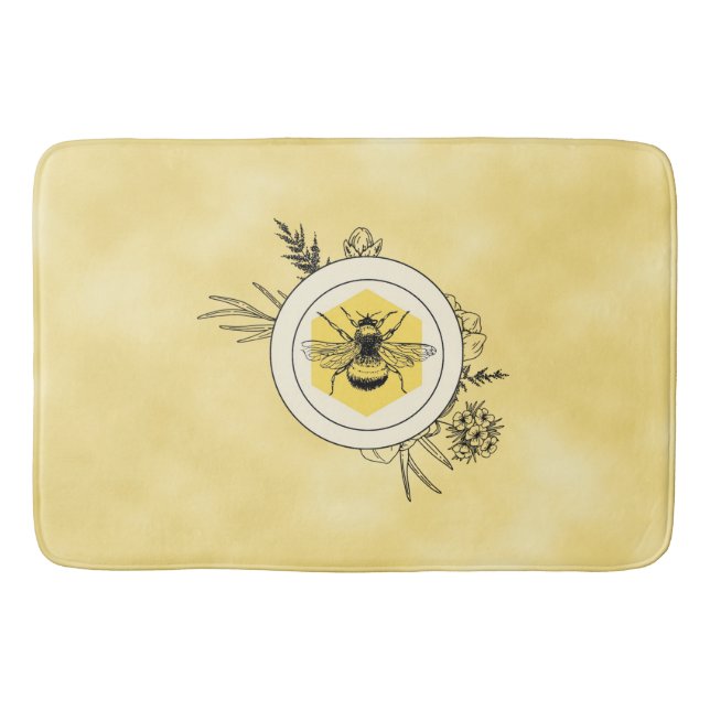 Bee Bath Mat (Front)