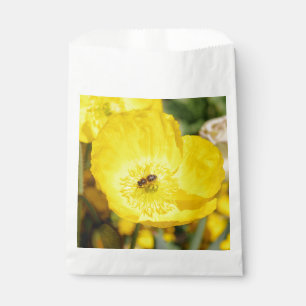 Bee Bathed in Yellow Favour Bags