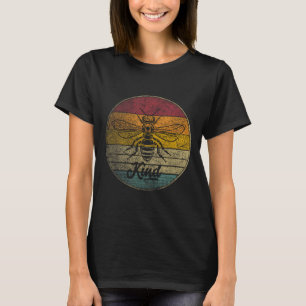 Bee Be Kind - Vintage Love Women Kids Men Retro Gr T-Shirt