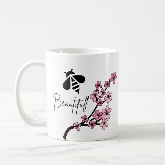 bee beautifull coffee mug (Left)