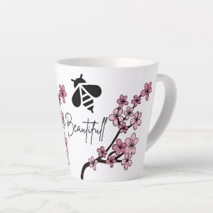 bee beautifull latte mug