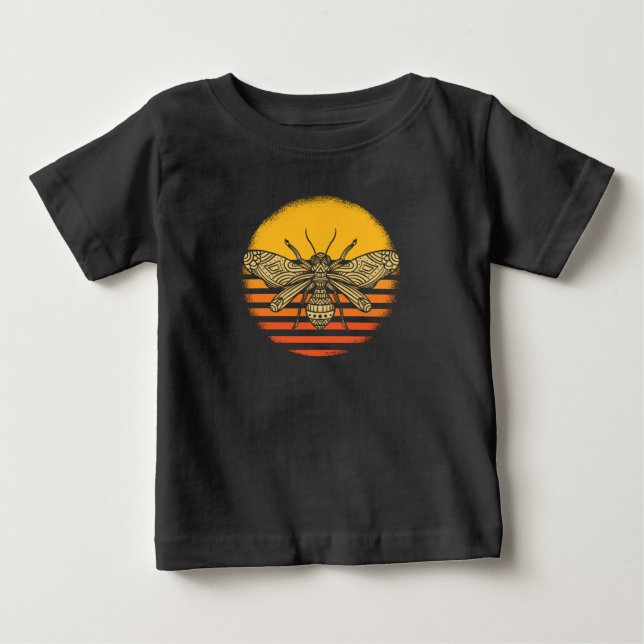 Bee Beekeeper Beekeeping Retro Gift Baby T-Shirt (Front)