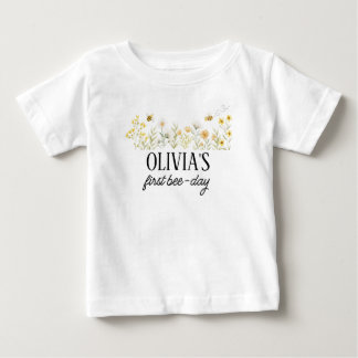 Bee Birthday Beeday ANY AGE T-Shirt
