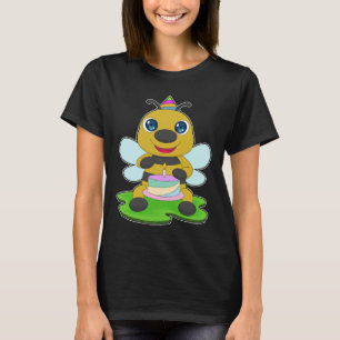 Bee Birthday Cake T-Shirt