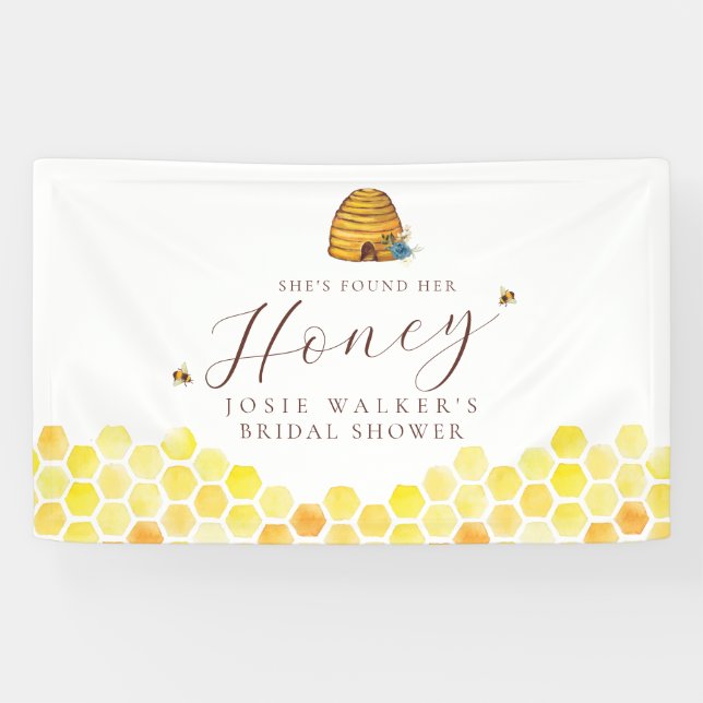 Bee Bridal Shower  Banner (Horizontal)