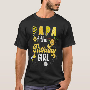 Bee Bumblebee Girl Birthday Hive Sweet 1st Party M T-Shirt