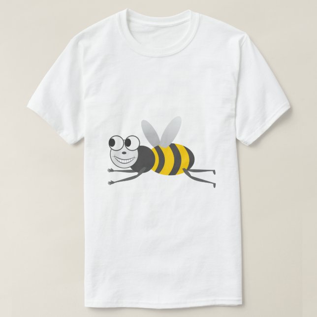 Bee Bumblebee Insect T-Shirt (Design Front)