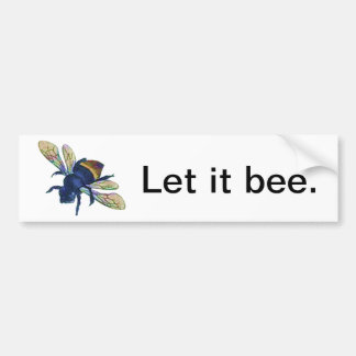 Bee Bumper Sticker
