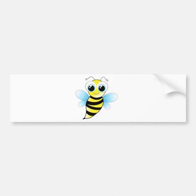 bee bumper sticker (Front)