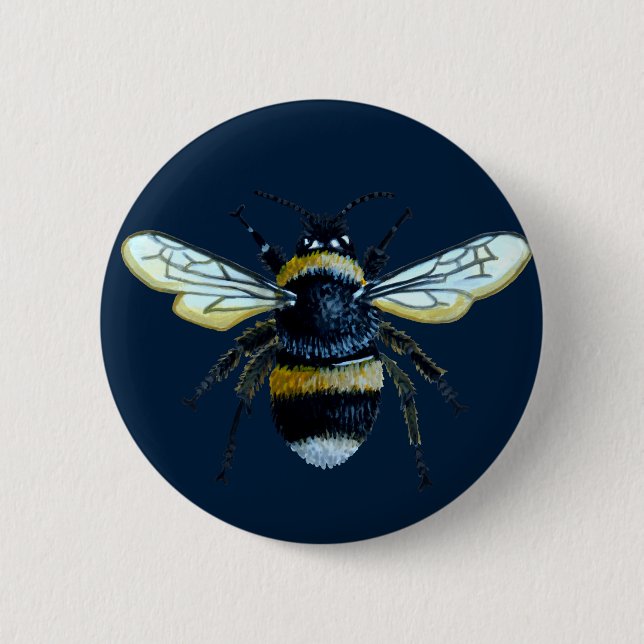 Bee button pin (Front)