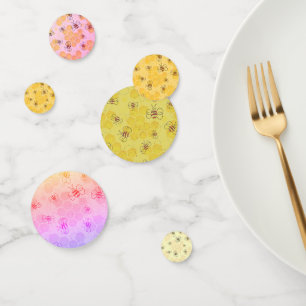 Bee Buzzing Honey Bees Cute  Confetti