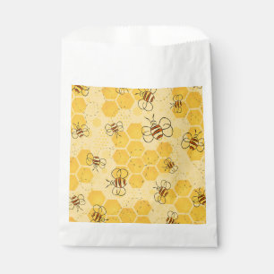 Bee Buzzing Honey Bees Cute Favour Bags