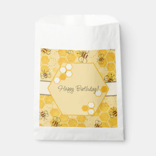 Bee Buzzing Honey Bees Cute  Favour Bags