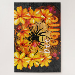 Bee, caffe jigsaw puzzle