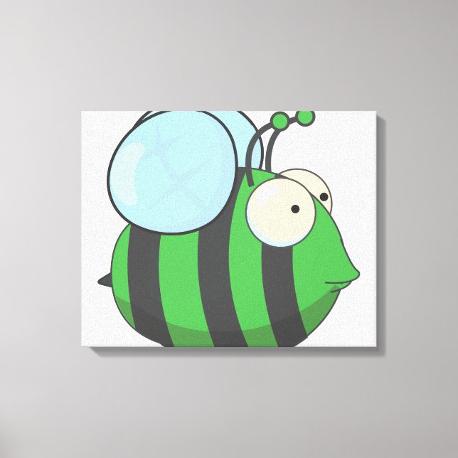 Bee Canvas Print (Front)