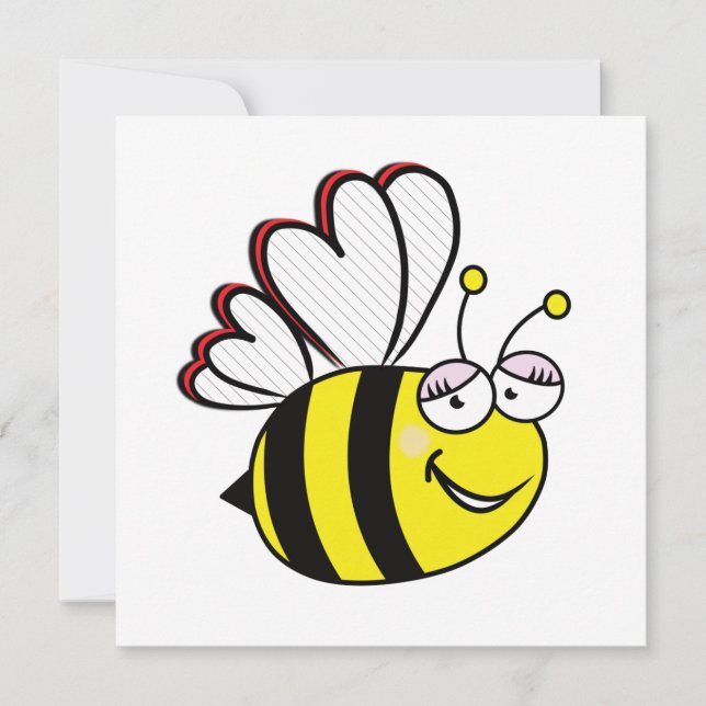 Bee card for any occasion (Front)