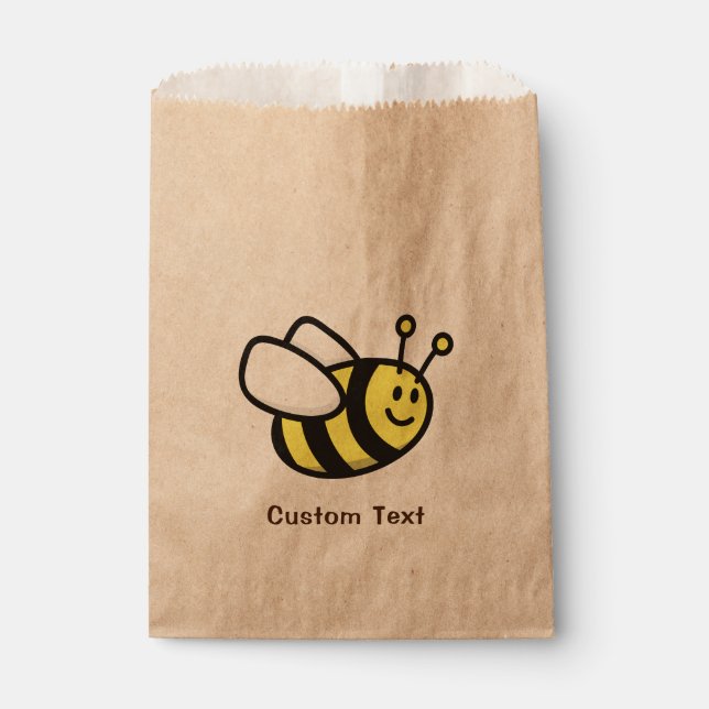 Bee Cartoon Favour Bags (Front)