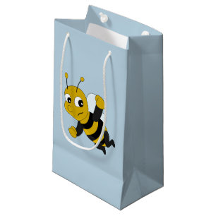 Bee cartoon small gift bag