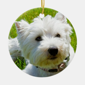 bee ceramic tree decoration