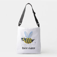 Bee character with moustache sunglasses Bee Easy