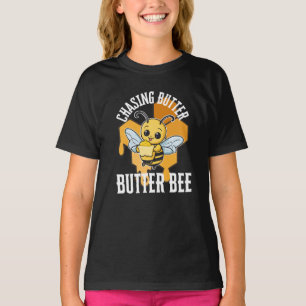 Bee, Chasing Butter - Butter Bee T-Shirt